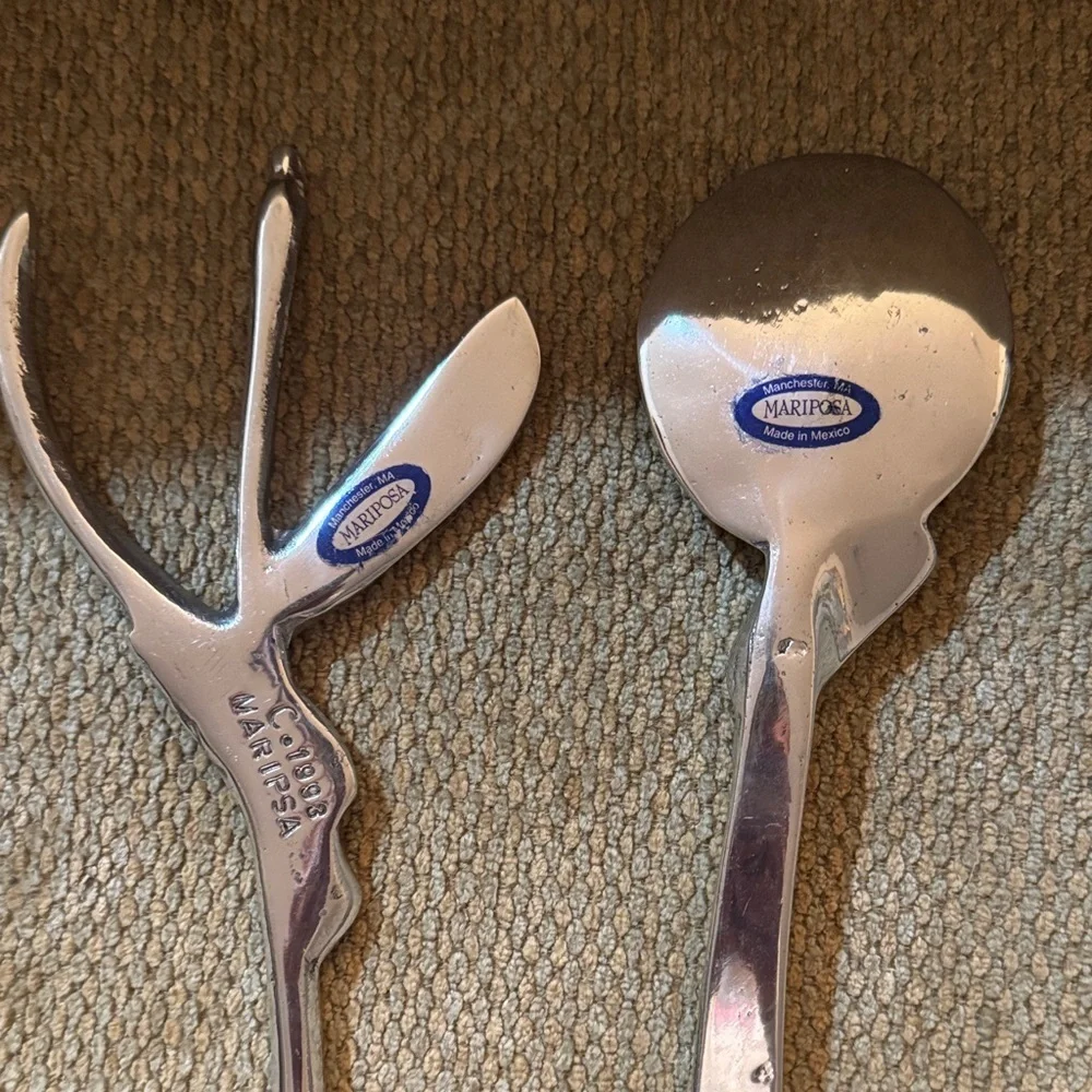 Mariposa Elegant Silver Utensil Set